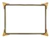 Gold Corners Metal Frame
