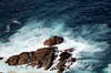 Rocks, water & foam