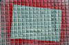 Red frame on the pavement 3