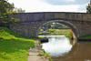 View through a bridge