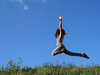 jumping joy