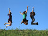 jumping joy