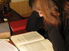 studying late