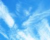 Brilliant blue sky