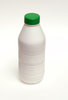 A (pvc) bottle of milk.
