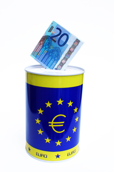 Save 20 euro.: Put that 20 euro in the box ...