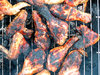 Grilled chicken legs