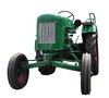 A very old tractor