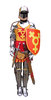 Knight with shield