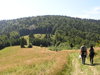 Tourists in the mountains