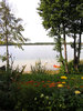Garden beside Narty lake