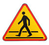 Pedestrian crossing sign