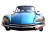Blue car