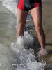 man on beach