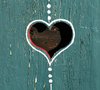 heart on wood 2