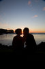 Kissing couple