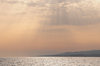 Sunset on the sea