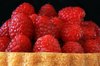Raspberry Flan