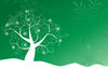 Green Snowflake Tree
