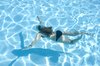 Girls Swimming Underwater 1