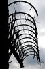 Concentration camp's barbed wi