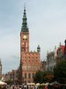 Gothic cityhall in Danzig