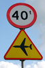 Airport and bridge signs