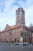 Gothic town hall in the city o