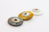 Wire polishing brushes
