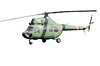 Helicopter Mi 2 from polish ai