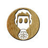 Gas mask pictogram 1