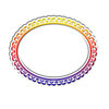 Horizontal oval frame 3