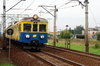 Old passenger train in Poland