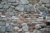 Pre romanesque stonewall in Ge