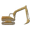 Excavator pictogram 1