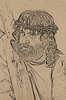  Jesus -graphic on old paper