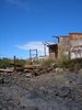 Old boat winching house