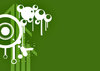 Grunge Wallpaper GREEN