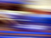 abstract blue blurs