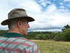 Just a farmer looking out over