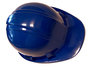blue hard hat