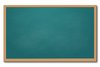 Green chalkboard