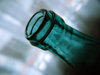 Turquoise glass