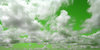 colored clouds