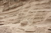 Sand cliff