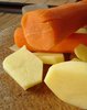 Carrot and potato