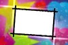 Star-heart photo frame