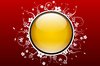 Floral Photo Frame - Button 1
