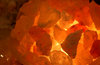 like hot coals