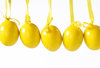 Yellow Easter eggs